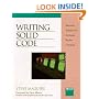 Writing Solid Code: Microsoft Techniques for Developing Bug-free C. Programs (Microsoft Programming Series)
