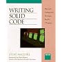 Writing Solid Code: Microsoft Techniques for Developing Bug-free C. Programs (Microsoft Programming Series)