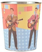 Elvis Waste Can 1960's Elvis Collectors Series
