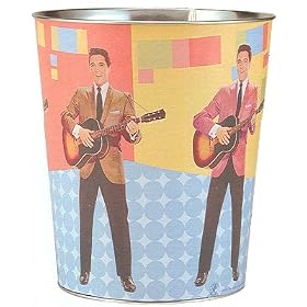 Elvis Waste Can 1960's Elvis Collectors Series