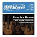 D`Addario EJ16 Phosphor Bronze Light Acoustic Guitar Strings