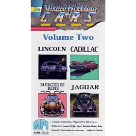 The Visual History of Cars, Vol. 2 (Lincoln, Cadillac, Mercedes Benz, Jaguar) [VHS]