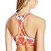 adidas Women's Techfit Bra, Shock Red/Tri Print, Medium