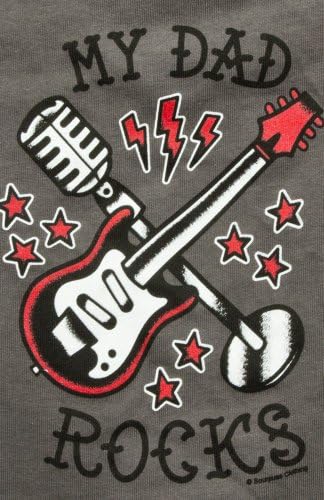 Kid's Sourpuss Clothing My Dad Rocks Tee 2T