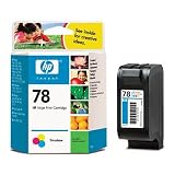 HP 78 - Print cartridge - 1 x yellow, cyan, magenta - 450 pages - blister with RF alarm