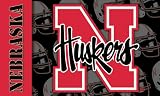 Nebraska Cornhuskers Double Sided 3x5 Flag