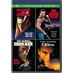 Van Damme Four-Feature Film Set (Hard Target / Lionheart / Sudden Death / The Quest)