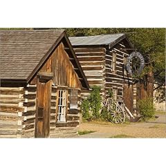 Poster 30 x 20 cm - "Nevada City Ghost Town Museum, Bozeman Region." von Richard Cummins / Lonely Planet Images - auch in anderen Gr��en und als Leinwandbild erh�ltlich