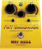 Way Huge Electronics WHE301 Fat Sandwich Harmonic Saturator Distortion Guitar Effects Pedal