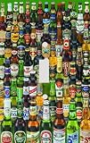Beer Bottle Collage Decorative Switchplate Cover