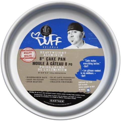 Duff Decorating Pan Round 8X2 Hvy Wght
