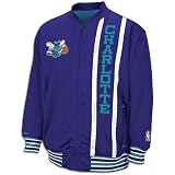 Hornets Mitchell & Ness NBA Hardwood Jacket - Men's ( sz. XXXL, Purple : Hornets )