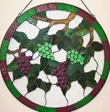 Stained Glass Window Panel 18'' X 18'' Round {9037-20}