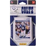 2011 Score Indianapolis Colts factory sealed 12 card team set. Players include Robert Mathis, Reggie Wayne, Pierre Garcon, Peyton Manning, Joseph Addai, Jacob Tamme, Dwight Freeney, Donald Brown, Dallas Clark, Austin Collie, Delone Carter and Drake Nevis.