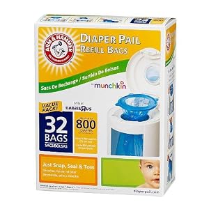 Arm & Hammer Diaper Pail Refills - 32 Pack