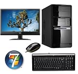 Produkt-Bild: Office / Multimedia -SPEZIAL MCW PC-Set Intel Pentium G620 2x 2,6Ghz, 4GB DDR3 RAM, 500GB Festplatte, Grafik Intel HD, DVD-RW, Cardreader, USB3, GigaLan,Windows 7, 21,5" TFT, Logitech Maus + Tastatur