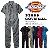 【Dickies】ディッキーズ 半袖 カバーオール SHORT SLEEVE COVERALLS 「33999」 色:GRAY サイズ:XXL