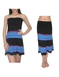 Elasticized   Waistline Summer Knee Length Cotton/Polyamide Gathered Crinkled Stretchy Shirred  Dress