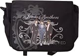 Jonas Brothers: Kevin, Joe, and Nick Jonas Black Poly Messenger Bagg