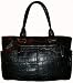 Apparel : Women's Nine West Handbag Purse City Croc Available in Several Colors.