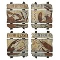 Set of 4 Seafood Wall Decor