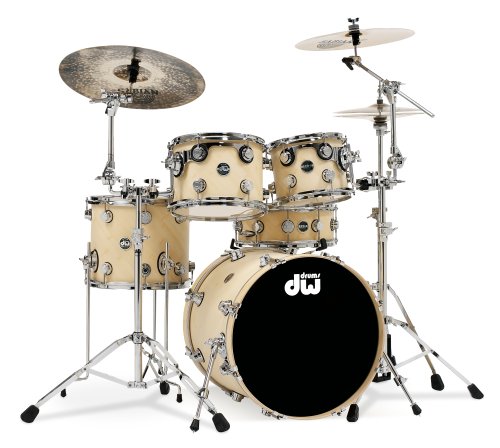 DW Drums Eco-X Kit with 20-inch Kick Drum Natural Bamboo Finish