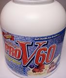 Labrada Nutrition ProV60 Multi-Purpose Protein Blend, Vanilla Ice Creme, 3.5 lbs. Plastic Jar