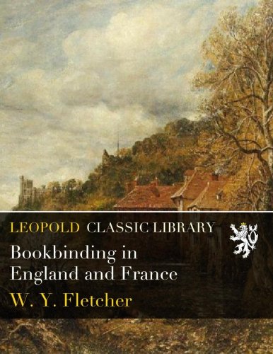 Bookbinding in England and France