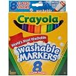 Washable Markers, Broad Point, Classic Colors, 8/Pack