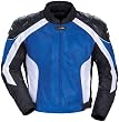 Tourmaster Cortech GX Air Series 2 Blue with Leather Jacket - Size : 2XL