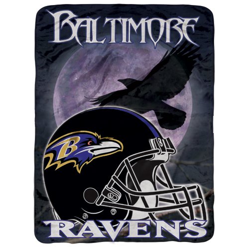 Baltimore Ravens Extra Large Plush Blanket