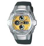 CASIO G-Shock Yellow Mens Watch with Analog/Digital Dial and a Resin Band. Model: G511-9AV