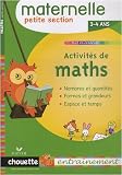 Activités de maths Petite Section : 3/4 Ans
