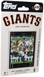 Topps San Francisco Giants 2007 Baseball Card Team Set