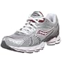 Saucony Women's Grid Launch Running Shoe,Silver/Purple,5 M