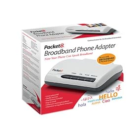 8x8 Packet8 Broadband VoIP Service with DTA-310 Phone Adapter