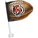 Bengals WinCraft Football-Shaped Car Flag