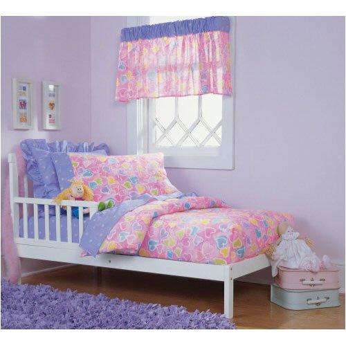 Lovely Heart Valance Dots