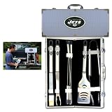 New York Jets NFL Barbeque Utensil Set w/Case (8 Pc.)