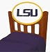 Louisiana State (LSU) Tigers Full Size Headboard
