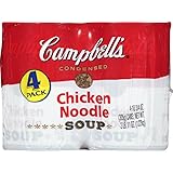 Campbell's Chicken Noodle Soup, 10.75 Ounce (Pack of 4)