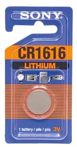 Sony CR1616 Lithium Coin Battery