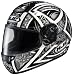 HJC CS-R1 DAGGER SILVER/WHITE/BLACK HELMET! LARGE/LG