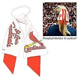 St Louis Cardinals MLB Ribbon Ponytail Holder