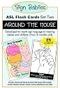 Sign Babies ASL Flash Cards, Set Two: Around the House