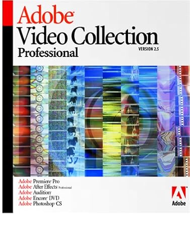 Adobe Video Collection Pro 2.5 - Premier Pro 1.5, After Effects Pro 6.5, Audition 1.5, Encore DVD 1.5, Photoshop CS [Old Version]