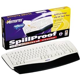 Memorex TS 1500 Spillproof Keyboard (PS/2)