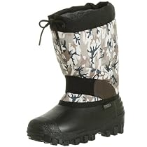 Tundra Toddler Blizzard Boot,Black/Tan Camo,7 M US Toddler