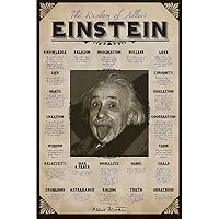 Albert Einstein (Wisdome, Quotes) Art Poster Print