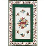Bucks County Tulip Ivory / Emerald Green Hooked Rug Size: 4' x 6' Bucks County Tulip Ivory / Emerald Green Hooked Rug Size: 4' x 6'